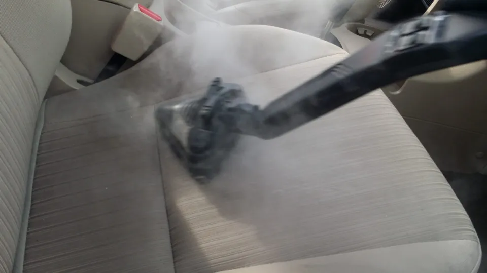 Steam Clean the Seat