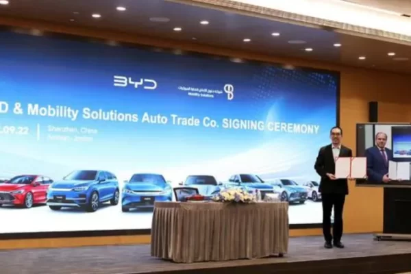 First Stop in the Middle East! BYD Debuted in Jordan