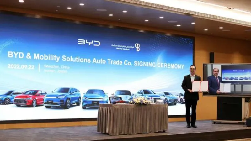 First Stop in the Middle East! BYD Debuted in Jordan
